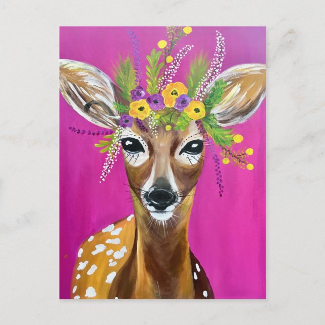 Carte postale Baby Deer (Devant)