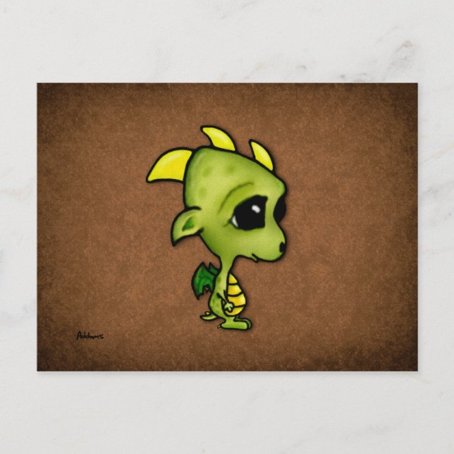 Carte Postale Baby Dragon (Devant)