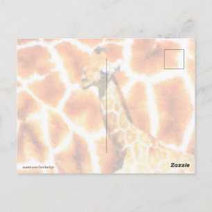 Carte Postale Baby Giraffe