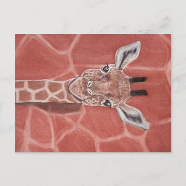 Carte Postale Baby Giraffe (Devant)