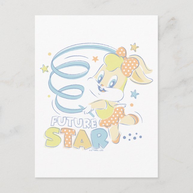 Carte Postale Baby Lola Bunny Future Star (Devant)