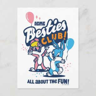 Carte Postale Baby Lola et BUGS BUNNY™ - Besties Club!