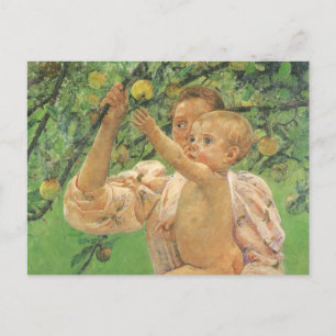 Carte Postale Baby Reaching for an Apple par Mary Cassatt