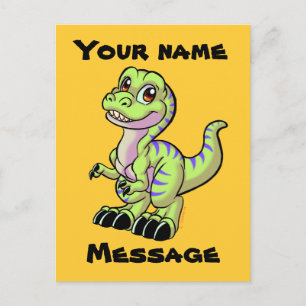 Carte Postale Baby Rex personnalisé