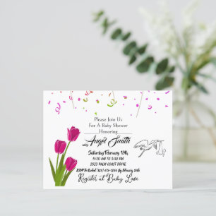 Carte Postale Baby shower