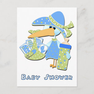 Carte postale baby shower