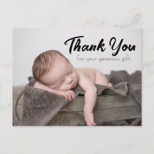Carte postale Baby shower CUTE