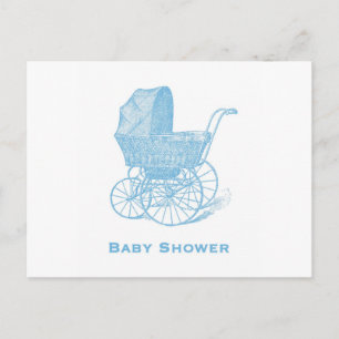 Carte postale baby shower Invitation