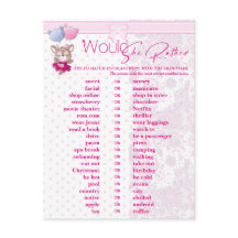 Baby shower. Pink Baby Dee Prediction et conseil.