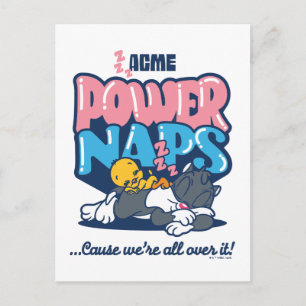 Carte Postale Baby TWEETY™ & SYLVESTER™ Power Naps