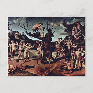 Carte Postale Baccus A Découvert Le Miel De Piero Di Cosimo (Be