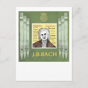 Carte postale BACH