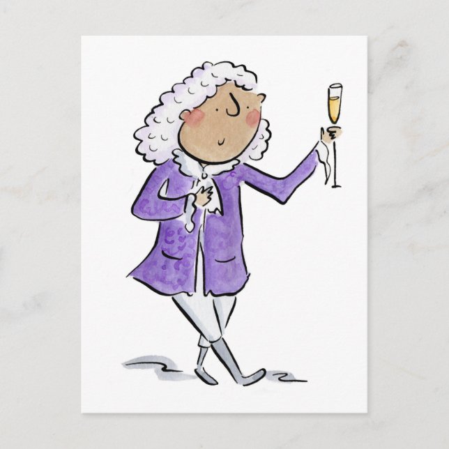 Carte Postale Bach (Devant)