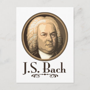 Carte Postale Bach