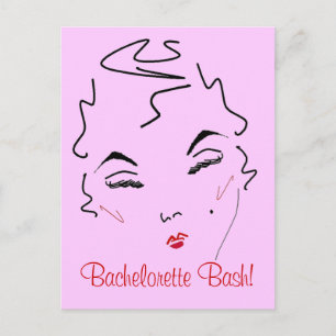 Carte Postale Bachelorette Bash