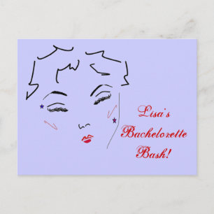 Carte Postale Bachelorette Bash