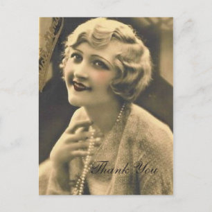 Carte Postale Bachelorette vintage Party Gatsby douche de mariée
