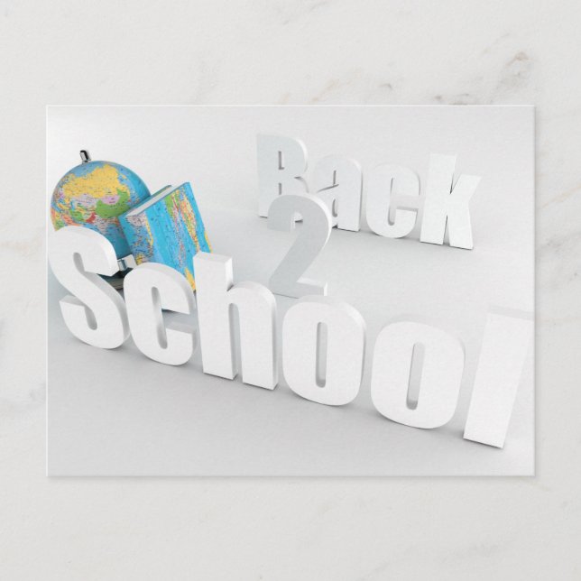 Carte postale Back 2 School (Devant)