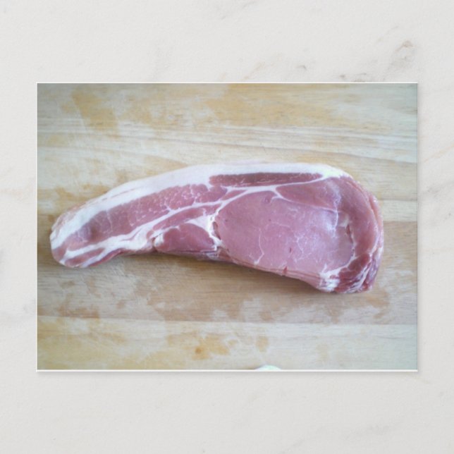 Carte Postale Bacon (Devant)