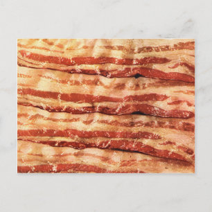 Carte Postale bacon,