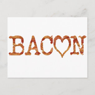 Carte Postale Bacon LOVE