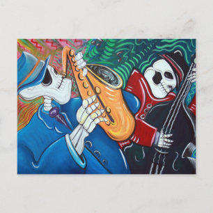 Carte Postale Bad Blues Bone Band