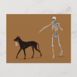 Carte Postale Bad Doggie