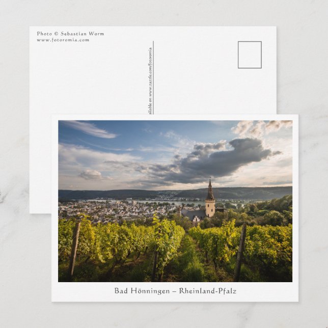 Carte Postale Bad Hoenningen am Rhein (Devant / Derrière)