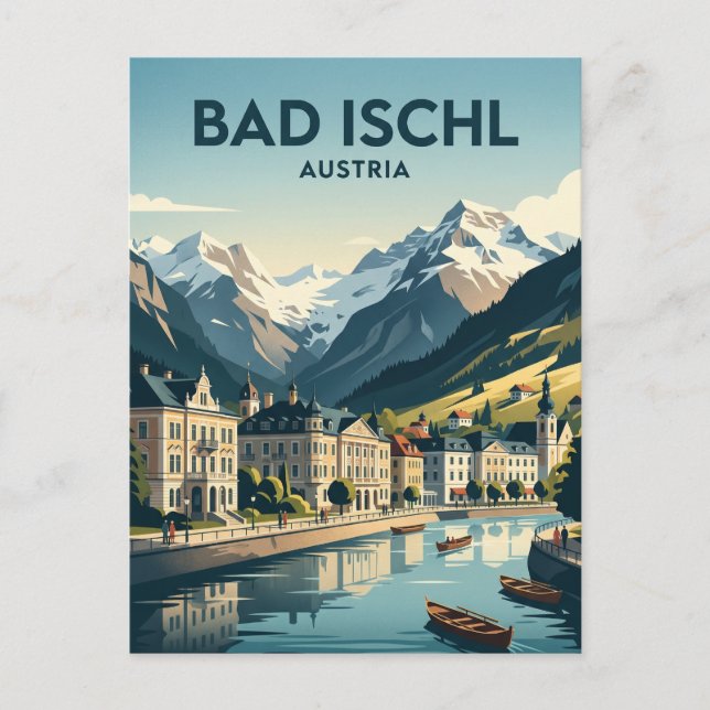 Carte Postale Bad Ischl Autriche (Devant)