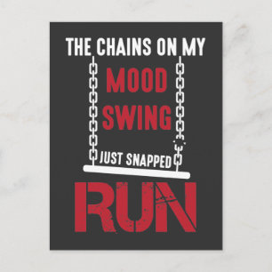 Carte Postale Bad Mood Funny Sarcastique Moody Humour