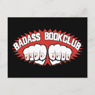 Carte Postale Badass Bookclub