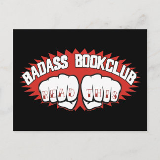 Carte Postale Badass Bookclub