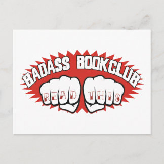 Carte Postale Badass Bookclub