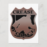 Badge de police de gardien de hockey