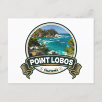 Badge de voyage Point Lobos Californie