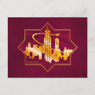 Carte Postale Badge graphique MACUSA™