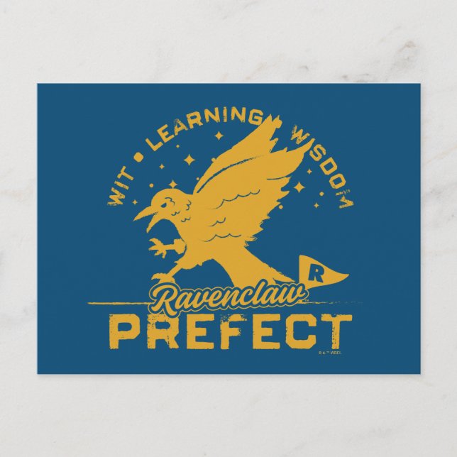 Carte Postale Badge Préfet RAVENCLAW™ (Devant)