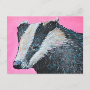 Carte Postale Badger