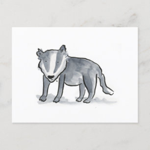 Carte Postale Badger