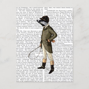 Carte Postale Badger Le Rider Complet