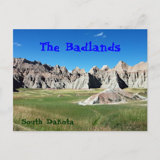 Carte Postale Badlands (Devant)