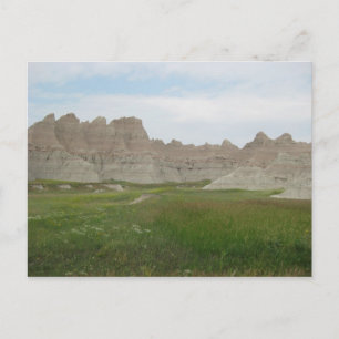 Carte Postale Badlands dans le Dakota du Sud