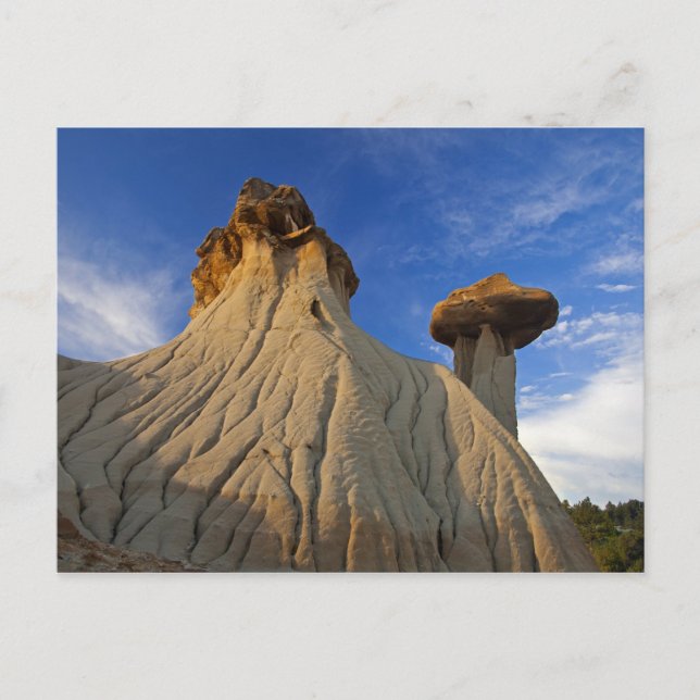 Carte Postale Badlands formations at Makoshika State Park in (Devant)