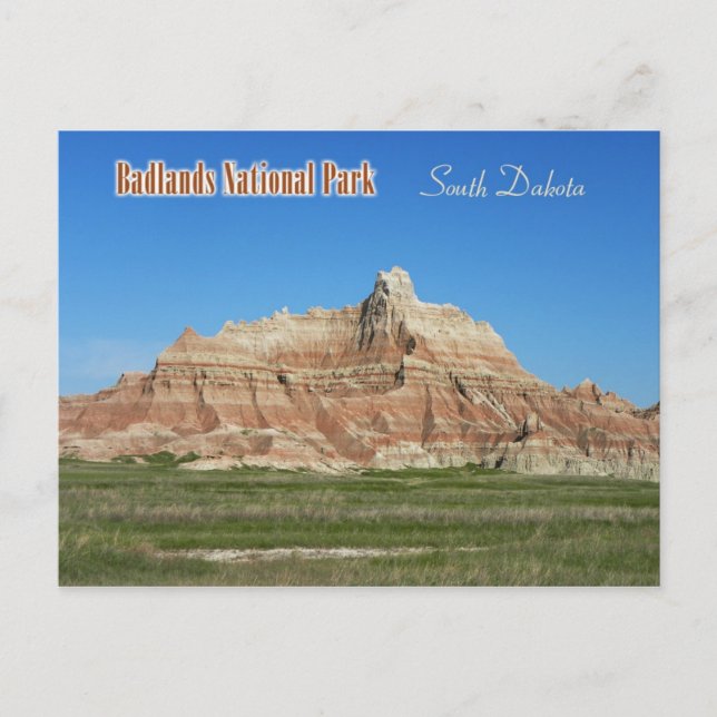Carte Postale Badlands National Park, Dakota du Sud (Devant)