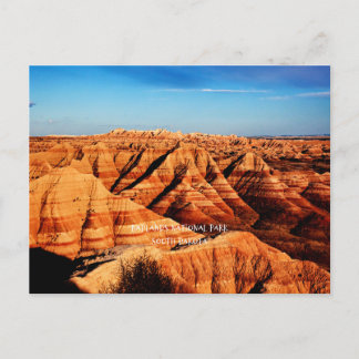 Carte Postale Badlands National Park, Dakota du Sud