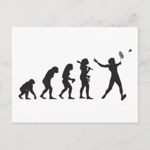 Carte Postale Badminton