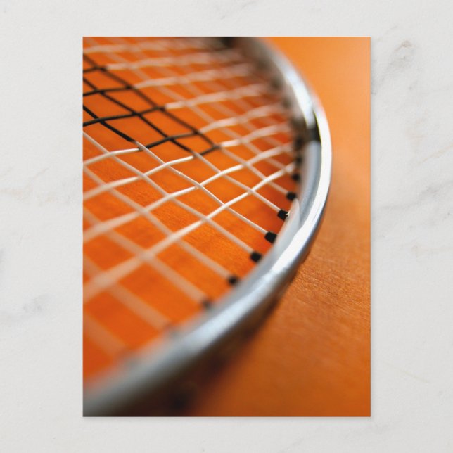 Carte Postale Badminton Racket (Devant)