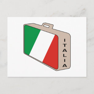 Carte Postale Bagages Italia