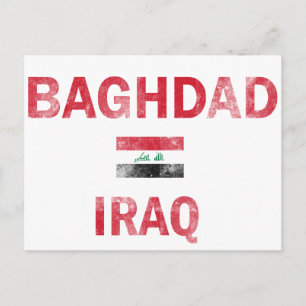 Carte Postale Bagdad Iraq Designs