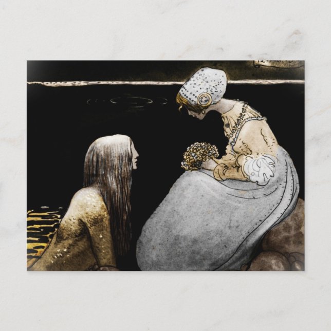 Carte Postale Bagneta et le Sea King (Devant)